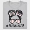 Baseball Sister DTF Transfer Design