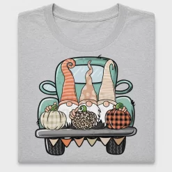 Fall Gnome Truck with Pumpkins DTF Transfer