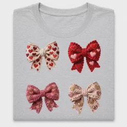 Coquette Heart Bow DTF Transfer