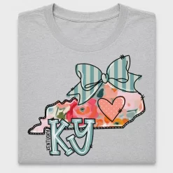 Kentucky Floral Doodle DTF Transfer