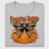 Pumpkin Seagen Leopard Bow DTF Transfer