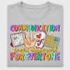 Communication Looks Different Autism DTF Transfer
