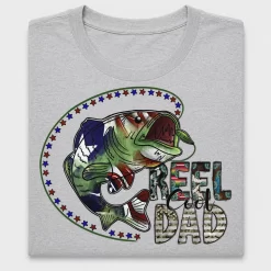 Reel Cool Dad Fishing DTF Transfer