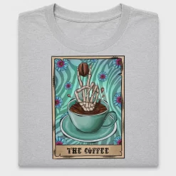 Retro Skeleton Coffee Tarot DTF Transfer