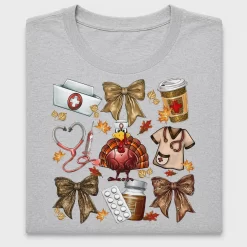 Nurse Thanksgiving Fall DTF Transfer