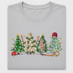 Baseball Christmas Tree DTF Transfer