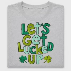 Lucky Get Lucked Up St Patrick's Day DTF Transfer