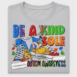 Autism Awareness Sneaker DTF Transfer
