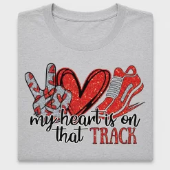 My Heart Is on That Track DTF Transfer