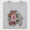 Inhale Peace Exhale Chaos Floral Skeleton DTF Transfer