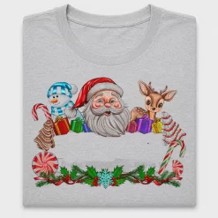 Christmas Santa Reindeer Snowman DTF Transfer