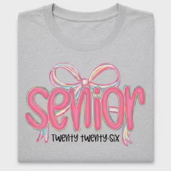 Coquette Senior 2026 DTF Transfer