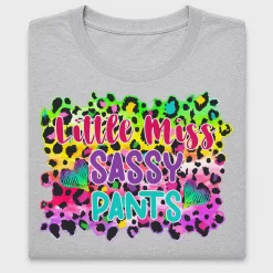 Little Miss Sassy Pants DTF Transfer