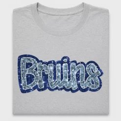 Bruins Sequin Glitter DTF Transfer