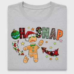 Happy Gingerbread Christmas DTF Transfer