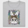 Leopard Bunny with Bow DTF Transfer