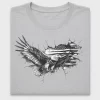 American Eagle Flag DTF Transfer