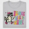 Funny Raccoon Back to School DTF Transfer