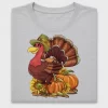 Thanksgiving Turkey Pumpkin DTF Transfer