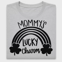 Mommy's Lucky Charm Rainbow DTF Transfer