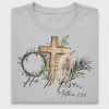 He Is Risen Easter Lamb DTF Transfer