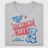 Retro Someone Cares DTF Transfer Design