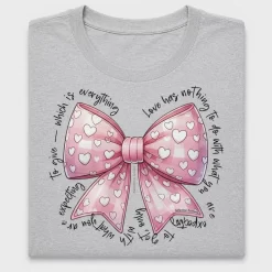 Coquette Bow Affirmations DTF Transfer