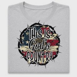 God's Country Sunflower DTF Transfer