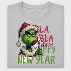 Grinch Bla Bla Happy New Year DTF Transfer