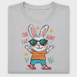 Bunny on the Hunt Easter DTF Transfer
