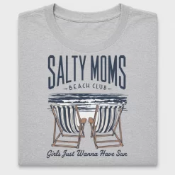 Salty Moms Beach Club DTF Transfer
