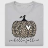 Leopard Pumpkin Hello Fall DTF Transfer