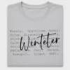 Winter Aesthetic Word Art DTF Transfer