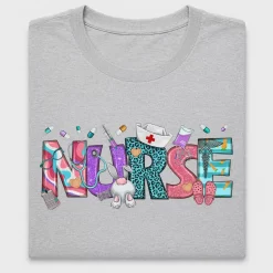 Nurse Life DTF Transfer Design