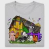 Mardi Gras Farm Animals DTF Transfer