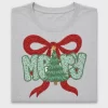 Christmas Bow Tree DTF Transfer