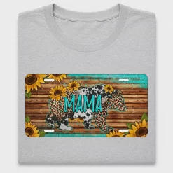 Mama Bear Sunflower DTF Transfer