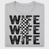 Race Wife Lightning Bolt DTF Transfer