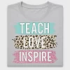 Teacher Love Inspire DTF Transfer