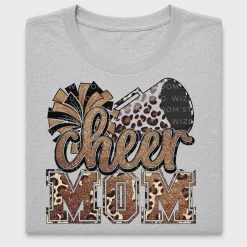 Cheer Mom Leopard DTF Transfer