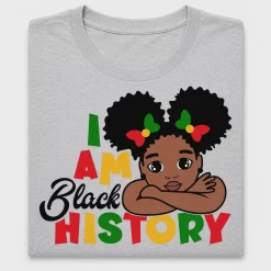 I Am Black History DTF Transfer for Shirts