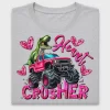 Heart Crusher Monster Truck DTF Transfer