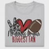 Football Mom Always Be Your Biggest Fan DTF Transfer