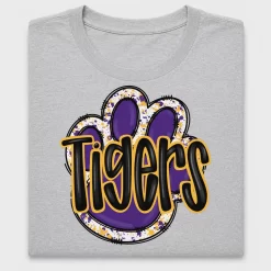 Tigers Paw Print DTF Transfer