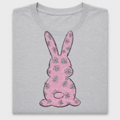 Floral Bunny Easter DTF Transfer