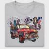 4th Of July Truck DTF Transfer