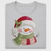 Preppy Snowman Christmas DTF Transfer