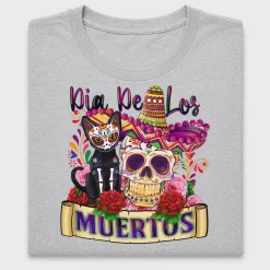 Dia de los Muertos Skull DTF Transfer
