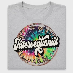 Interventionist Leopard Circle DTF Transfer