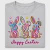 Happy Easter Bunny DTF Transfer